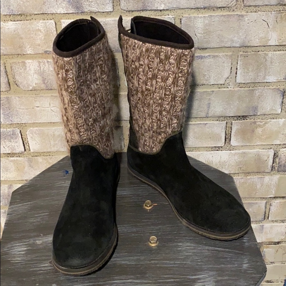 Timberland ❄️NWOB Suede & knit Cold Weather Boots